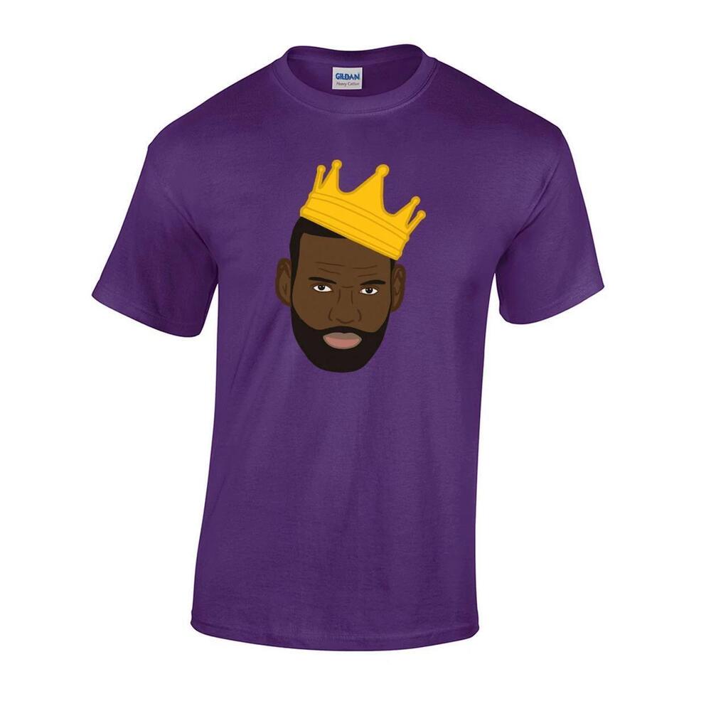Lebron James Los Angeles Lakers King James Pic T-Shirt